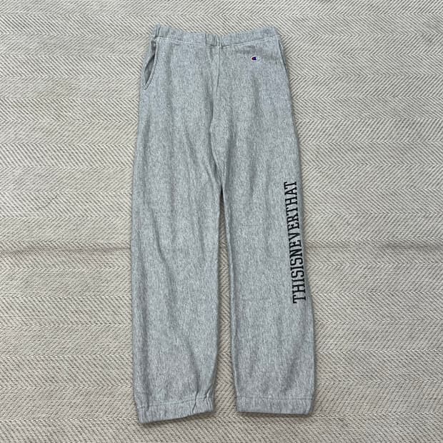 챔피온x디스이즈네버댓 트레이닝팬츠 r3189