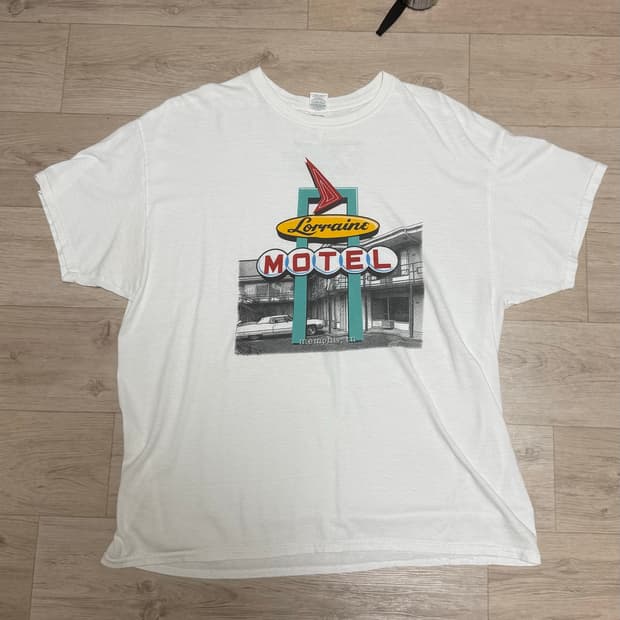 Lorraine Motel 빈티지 티셔츠