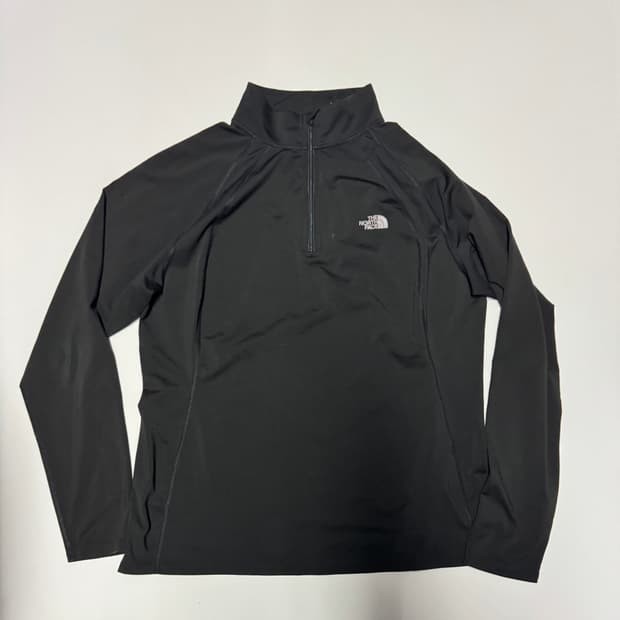 노스페이스 기능성 반집업 긴팔 티셔츠 L