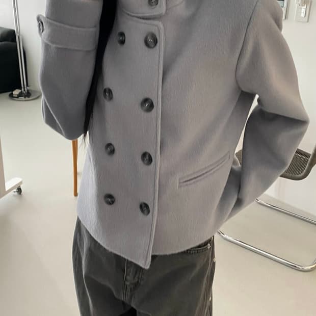 울 더블 숏코트 구매가 109000원