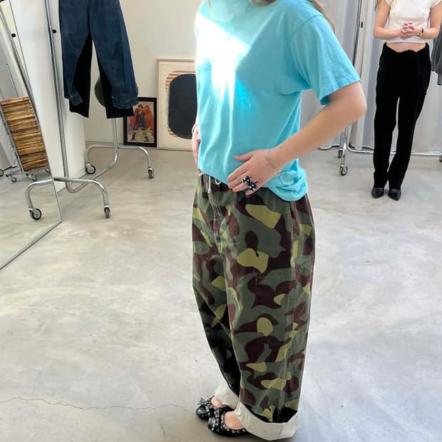 80s 핀란드군 m62 리버시블 오버 팬츠 nhogirl