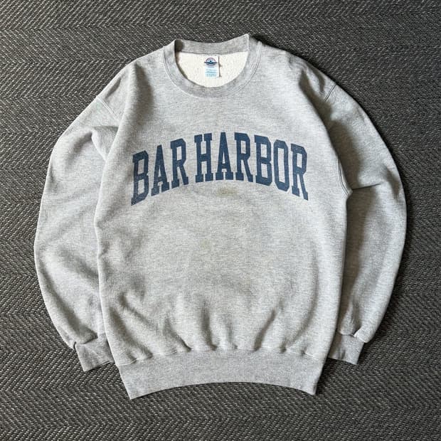 90s USA DELTA BAR HARBOR 빈티지 스웻셔츠 (105)