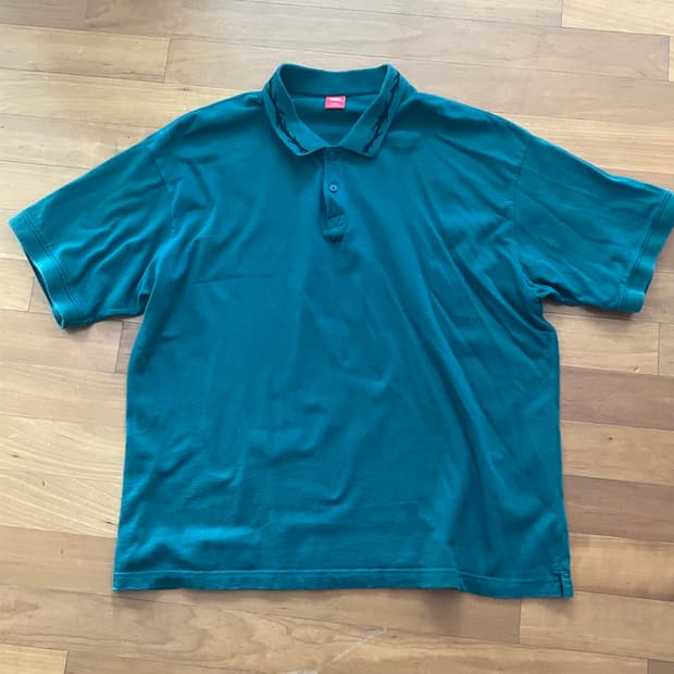 VANS SKATE MESH POLO RAIN FOREST XL