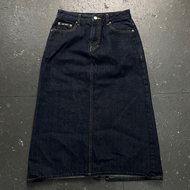 90 세인트제임스 22SS 롱스커트 청치마