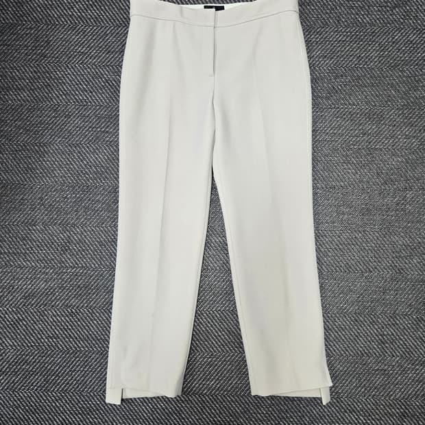 한섬 랑방 LANVIN 팬츠 아이보리 부츠컷 슬랙스 모95%바지 67