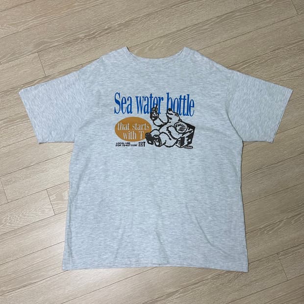 테켓 반팔 티셔츠 L