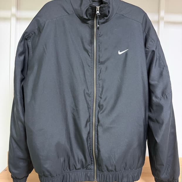 나이키 NRG 사틴 봄버 블랙 코랄 M