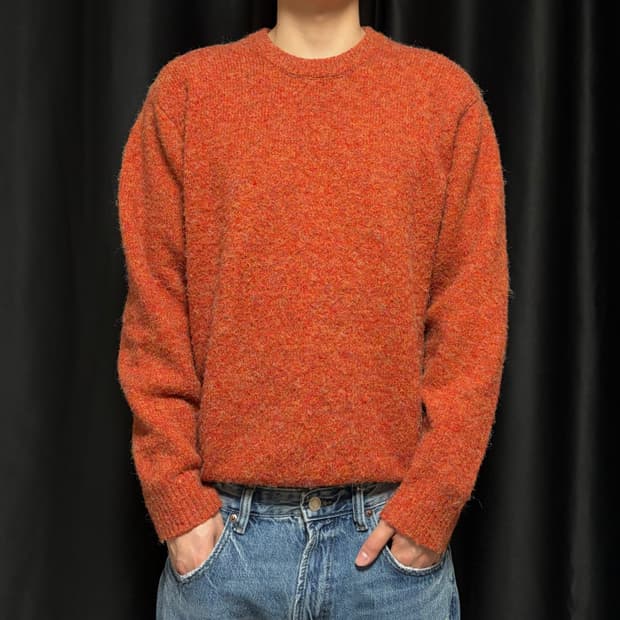 르마드 울 오버핏 라운드 니트 3사이즈