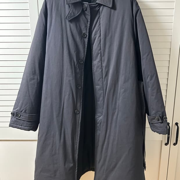 유스 패디드 맥코트 L 네이비