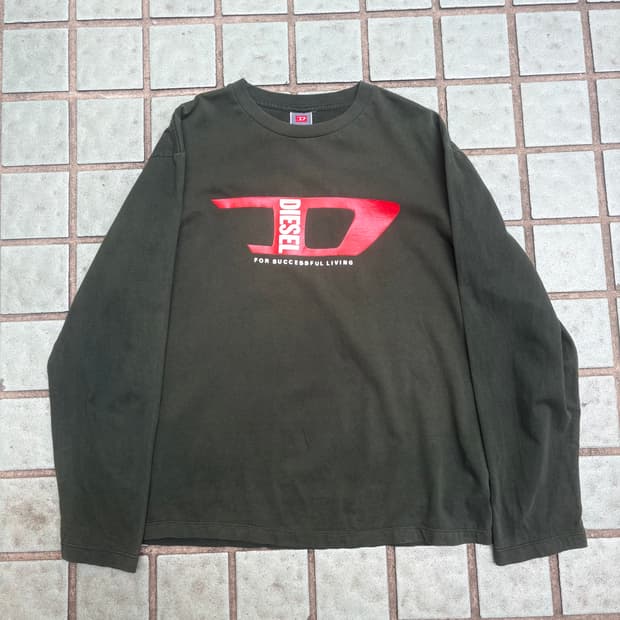 디젤 빅로고 롱슬리브 L