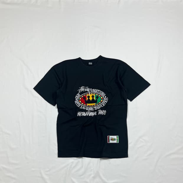 90’s 스투시 stussy feelin irie 반팔티