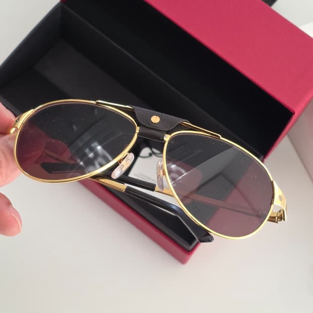 Cartier 까르띠에 산토스 클래식 투브릿지 보잉 선글라스