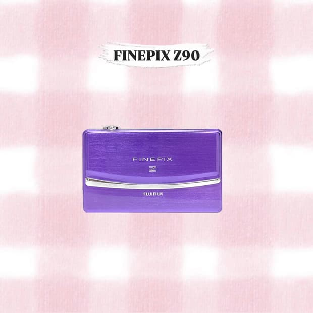 후지필름 파인픽스 Z90 바이올렛 빈티지디카