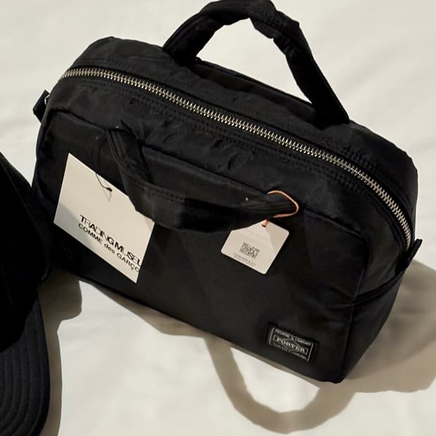 꼼데 포터 토트백