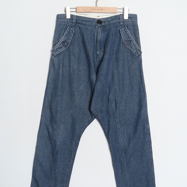 Rovtski Denim Sarouel Pant (32)
