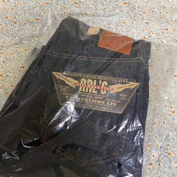 RRL 더블알엘 리미티드 스트레이트핏 리지드 진 [ 34 x 32 ]