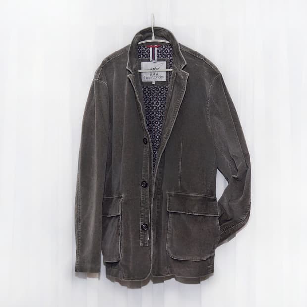 헨리코튼 이탈리안 몰스킨 코튼 가먼트다잉 카파 자켓 (105+)