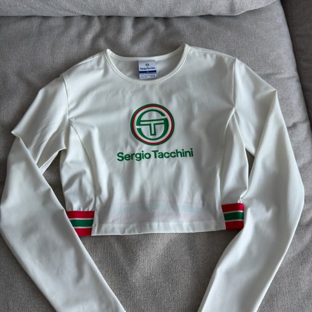 세르지오타키니 크롭 테니스웨어 M