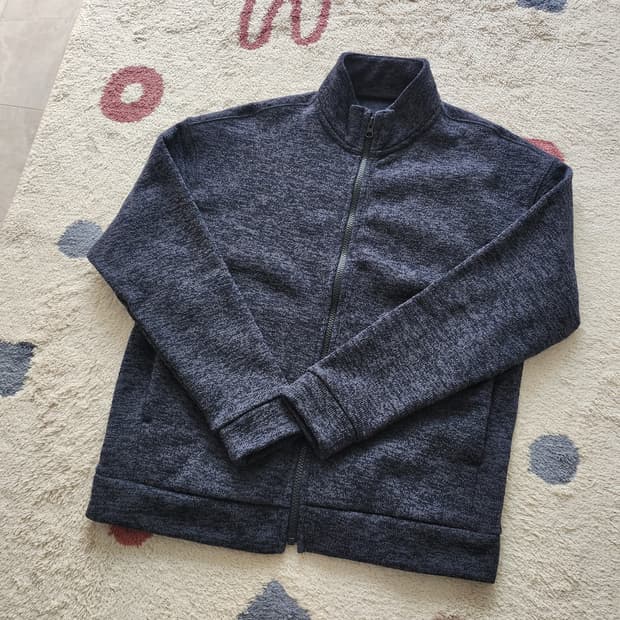 무인양품 니트후리스 집업