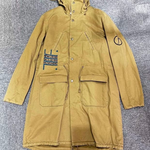 라프시몬스 리덕스 아카이브 야상코트 