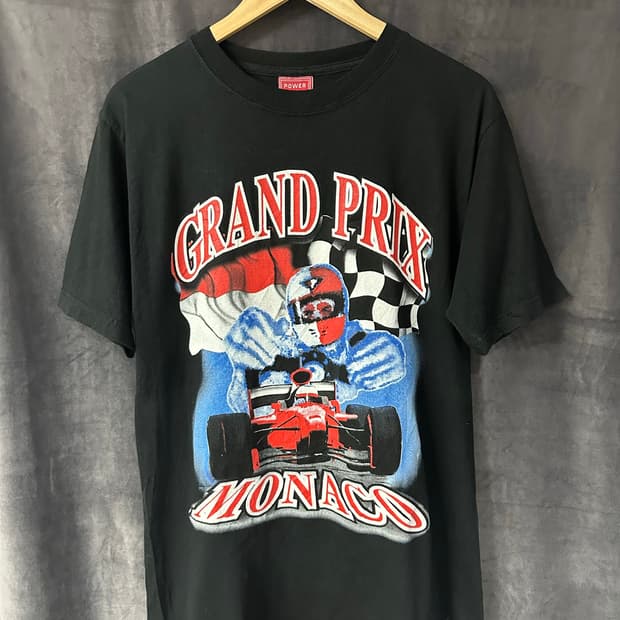 POWER Red Label GRAND PRIX MONACO 레이싱 반팔
