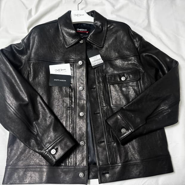 도프제이슨 프리미엄 베지터블 스터드 트러커 자켓 XXL