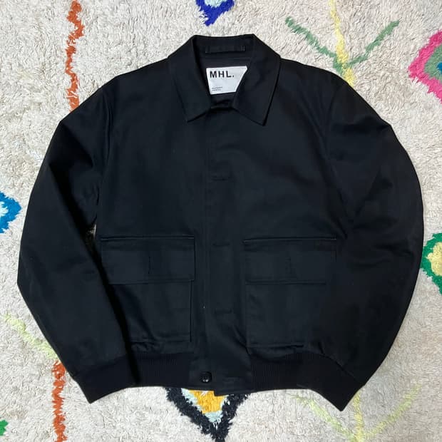 MHL 코튼 블루종 자켓