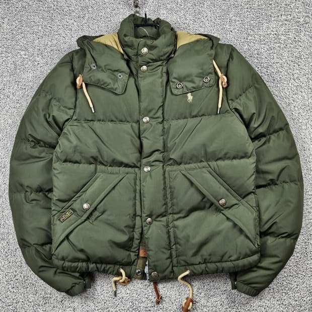 폴로랄프로렌 밀리터리 엘름우드 다운 패딩 ( S ) / 10466