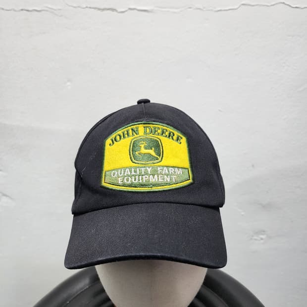 존디어 블랙 볼캡 