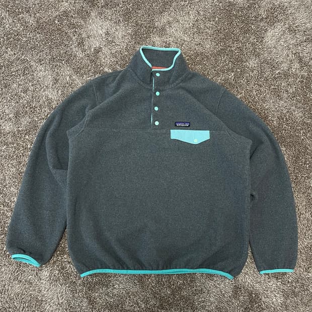 Patagonia synchilla 빈티지신칠라 그레이 민트