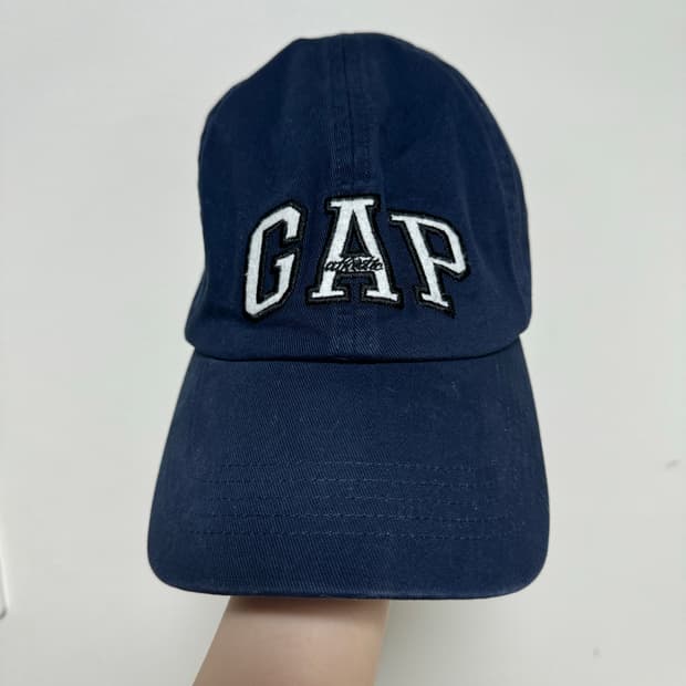 일본 GAP 로고 야구 캡 모자 네이비
