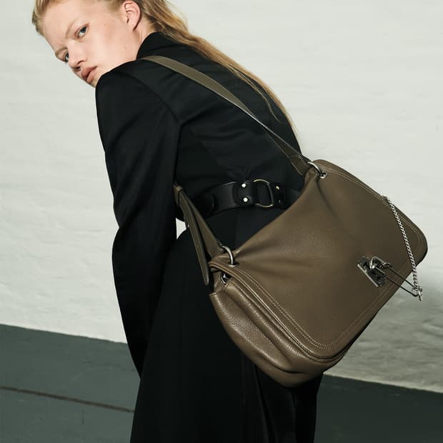 분크 퍼펙 톡 어바웃 잇 플랩 숄더 L 브라운 판매