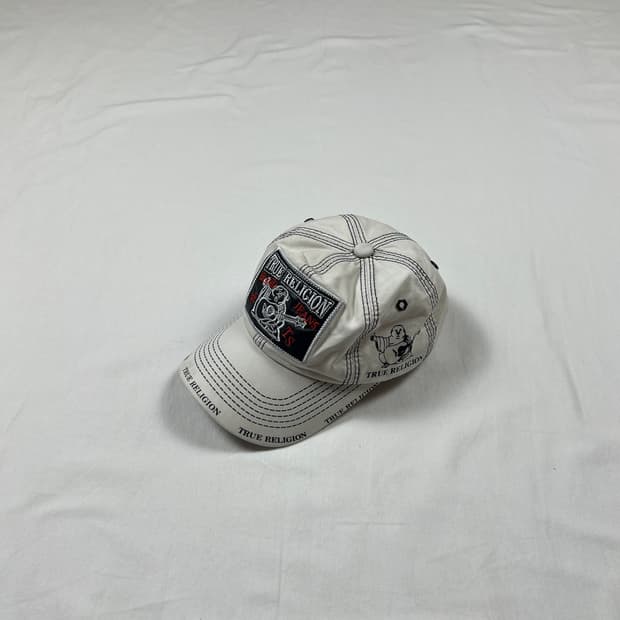 트루릴리젼 true religion 패치로고 볼캡 모자
