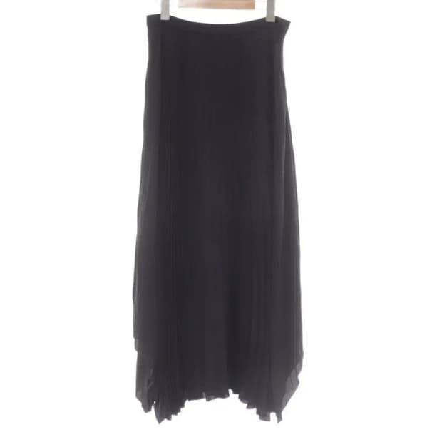 헬무트랭 플리츠 롱스커트