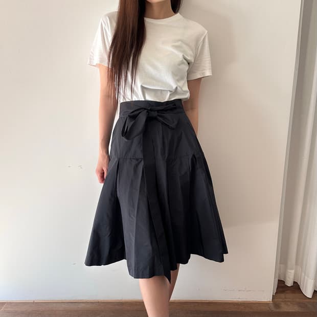 질샌더 jil sander navy 랩스커트