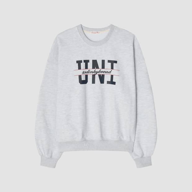 쏘딩키브레드 UNI Melange Sweatshirt