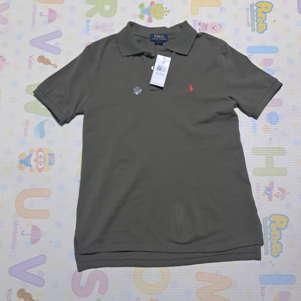 (새제품)폴로 랄프로렌 카키 카라티 M (10-12세)여성44 가능