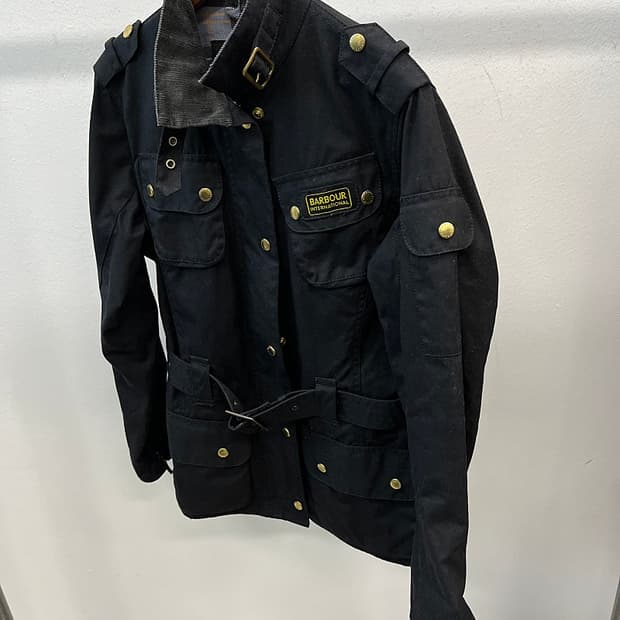 여) 바버 인터네셔넬 A7 왁스자켓 