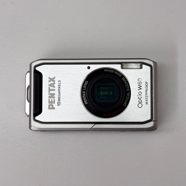 풀박) 펜탁스 옵티오 w60 (Pentax optio w60) 실버