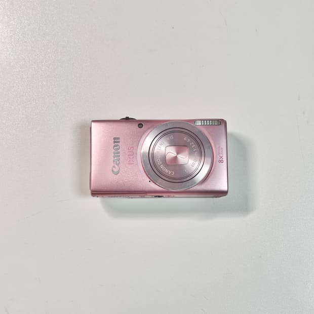 작례O) Canon ixus 132 캐논 익서스 132 핑크