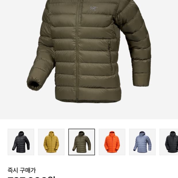 (새상품) 아크테릭스 토륨 타츠 후디M
