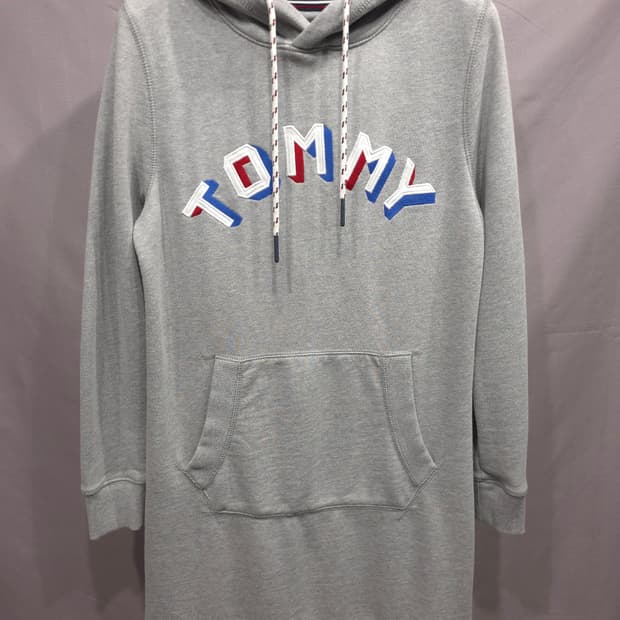 타미힐피거 베이직로고 후드 원피스 XS