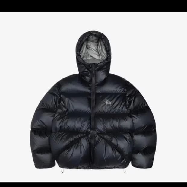 스투시 마이크로 립스탑 패딩 S사이즈