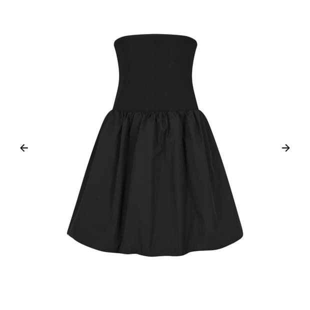아모멘토 Taffeta Shirring Mini Skirt&Top