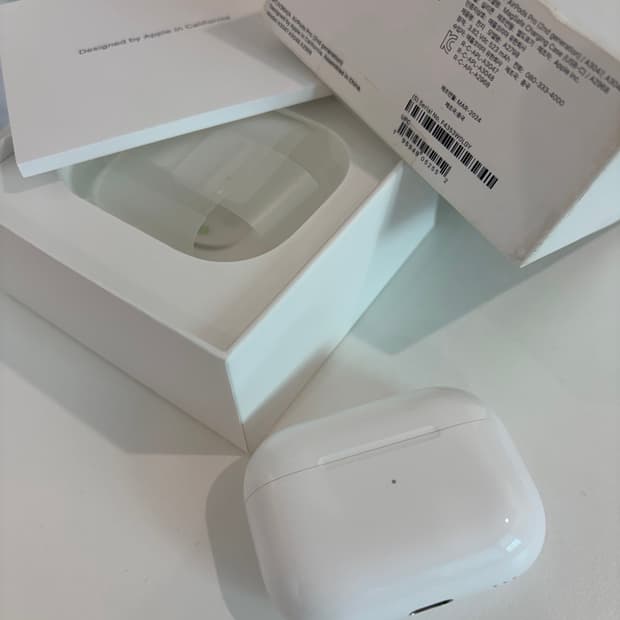 에어팟프로2 C충전 2024.6구매