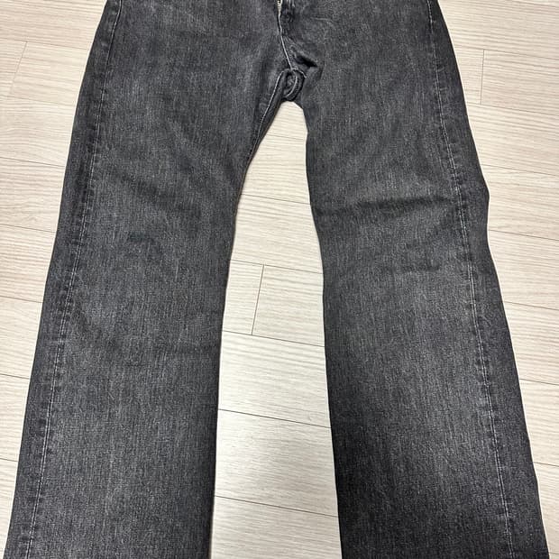 (32) 헐리우드랜치마켓 블랙 데님 진