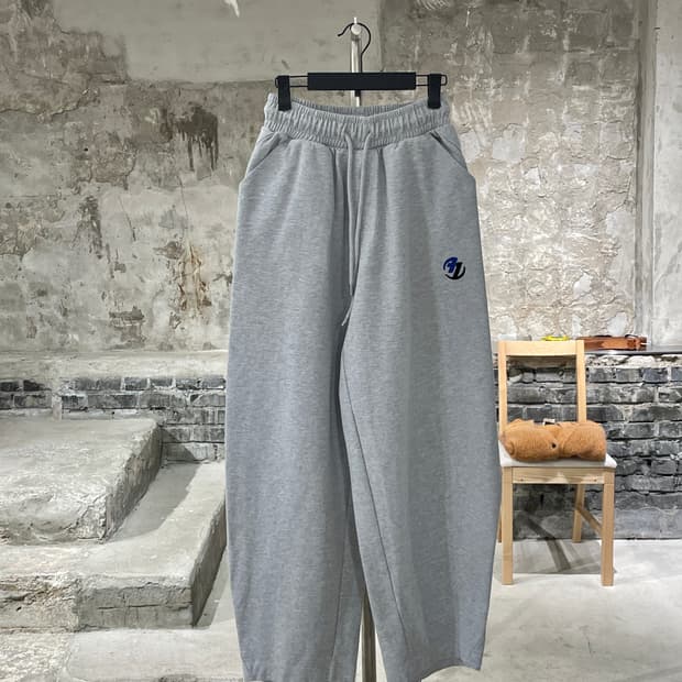 자라 x 아더에러 멜란지 그레이 스웻 팬츠