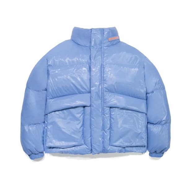 (새상품) 브라이언 베리 다운 패딩 자켓 블루 S