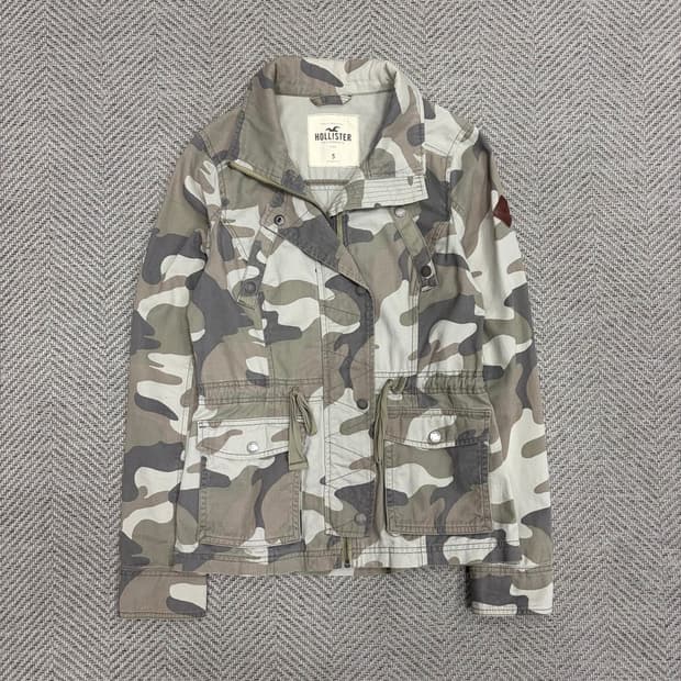홀리스터 y2k 밀리터리 자켓 v1280