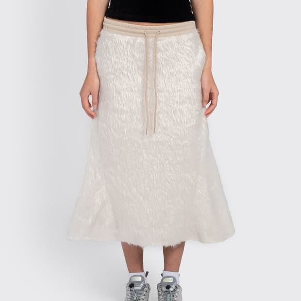오픈와이와이 퍼 스커트 SHAGGY FUR SKIRT